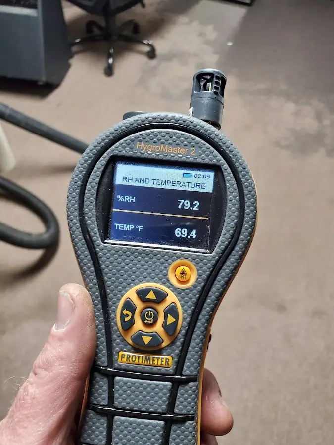 Moisture meter humidity assessment for Mold Remediation & Removal in Bonne Terre